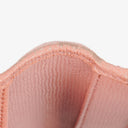 Chanel Caviar Leather Pink Coco Button Bifold Long Wallet