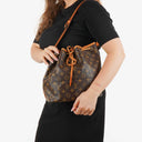 Louis Vuitton Petit Noe Monogram Canvas Shoulder Bag