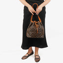 Louis Vuitton Petit Noe Monogram Canvas Shoulder Bag
