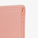 Chanel Caviar Leather Pink Coco Button Bifold Long Wallet