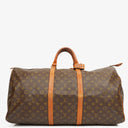 Louis Vuitton Keepall 60 Monogram Canvas Travel Bag