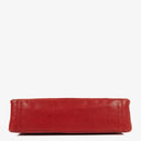 Chanel Red Lambskin Quilted Small 31 Vintage Shopping Tote Bag