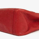 Chanel Red Lambskin Quilted Small 31 Vintage Shopping Tote Bag