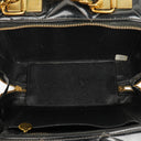 Chanel Lunch Box Black Quilted Patent Leather Tote Bag