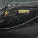 Chanel Vertical Quilted Black Patent Leather Single Flap Bag With 24K Gold-Plated Hardware