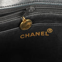 Chanel Vertical Quilted Black Patent Leather Single Flap Bag With 24K Gold-Plated Hardware