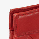 Chanel Red Lambskin Quilted Small 31 Vintage Shopping Tote Bag