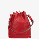Louis Vuitton Noe GM Red EPI Leather Shoulder Bag
