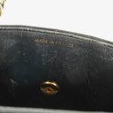 Chanel Vertical Quilted Black Patent Leather Single Flap Bag With 24K Gold-Plated Hardware