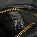 Chanel Lunch Box Black Quilted Patent Leather Tote Bag