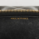Chanel Lunch Box Black Quilted Patent Leather Tote Bag