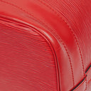 Louis Vuitton Noe GM Red EPI Leather Shoulder Bag