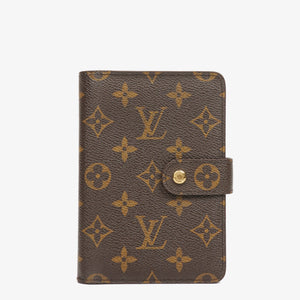 Louis Vuitton Monogram Canvas Porte Papier Zip Wallet