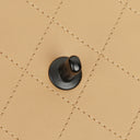 Chanel Straight Flap Beige Lambskin Shoulder Bag