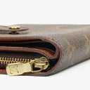 Louis Vuitton Monogram Canvas Porte Papier Zip Wallet
