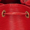 Louis Vuitton Noe GM Red EPI Leather Shoulder Bag