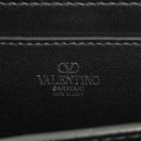 Valentino Garavani Silver Mirror Calfskin Small Rockstud Shoulder Bag