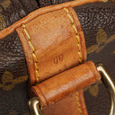 Louis Vuitton Keepall 60 Bandoulière Monogram Canvas Travel Bag