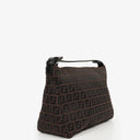Fendi FF Zucchino Brown Pouch