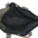 Gucci Web Leather Tote Bag Black