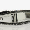 Valentino Garavani Silver Mirror Calfskin Small Rockstud Shoulder Bag