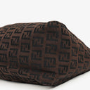 Fendi FF Zucchino Brown Pouch