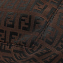 Fendi FF Zucchino Brown Pouch