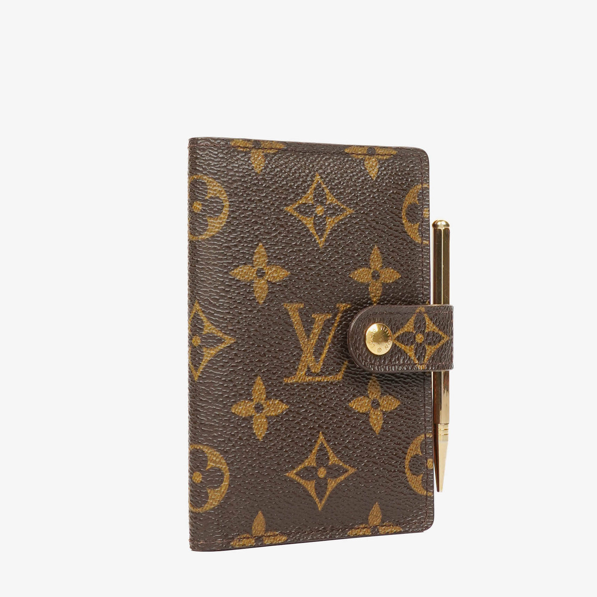 Louis Vuitton Monogram Canvas Small Ring Agenda Cover
