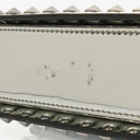 Valentino Garavani Silver Mirror Calfskin Small Rockstud Shoulder Bag