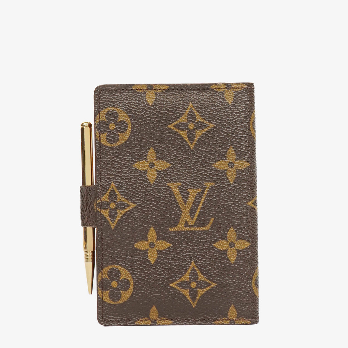 Louis Vuitton Monogram Canvas Small Ring Agenda Cover