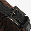 Fendi FF Zucchino Brown Pouch