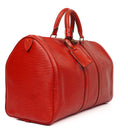 Louis Vuitton Keepall 45 Red EPI Leather Travel Bag, 1995