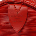 Louis Vuitton Keepall 45 Red EPI Leather Travel Bag, 1995