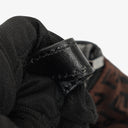 Fendi FF Zucchino Brown Pouch