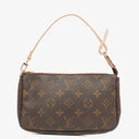 Louis Vuitton Pochette Accessoires Monogram Canvas Clutch Handbag