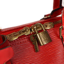 Louis Vuitton Keepall 45 Red EPI Leather Travel Bag, 1995