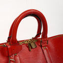 Louis Vuitton Keepall 45 Red EPI Leather Travel Bag, 1995