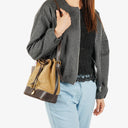 Loewe Vintage Suede Drawstring Bucket Bag