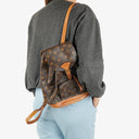 Louis Vuitton Montsouris Vintage MM Monogram Canvas Backpack