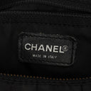 Chanel Black Nylon Travel Line Barrel Bag