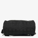 Chanel Black Nylon Travel Line Barrel Bag