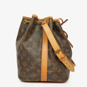 Louis Vuitton Petit Noe Malletier Monogram Canvas Shoulder Bag