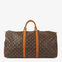 Louis Vuitton Keepall 55 Monogram Canvas Travel Bag