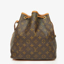 Louis Vuitton Petit Noe Malletier Monogram Canvas Shoulder Bag
