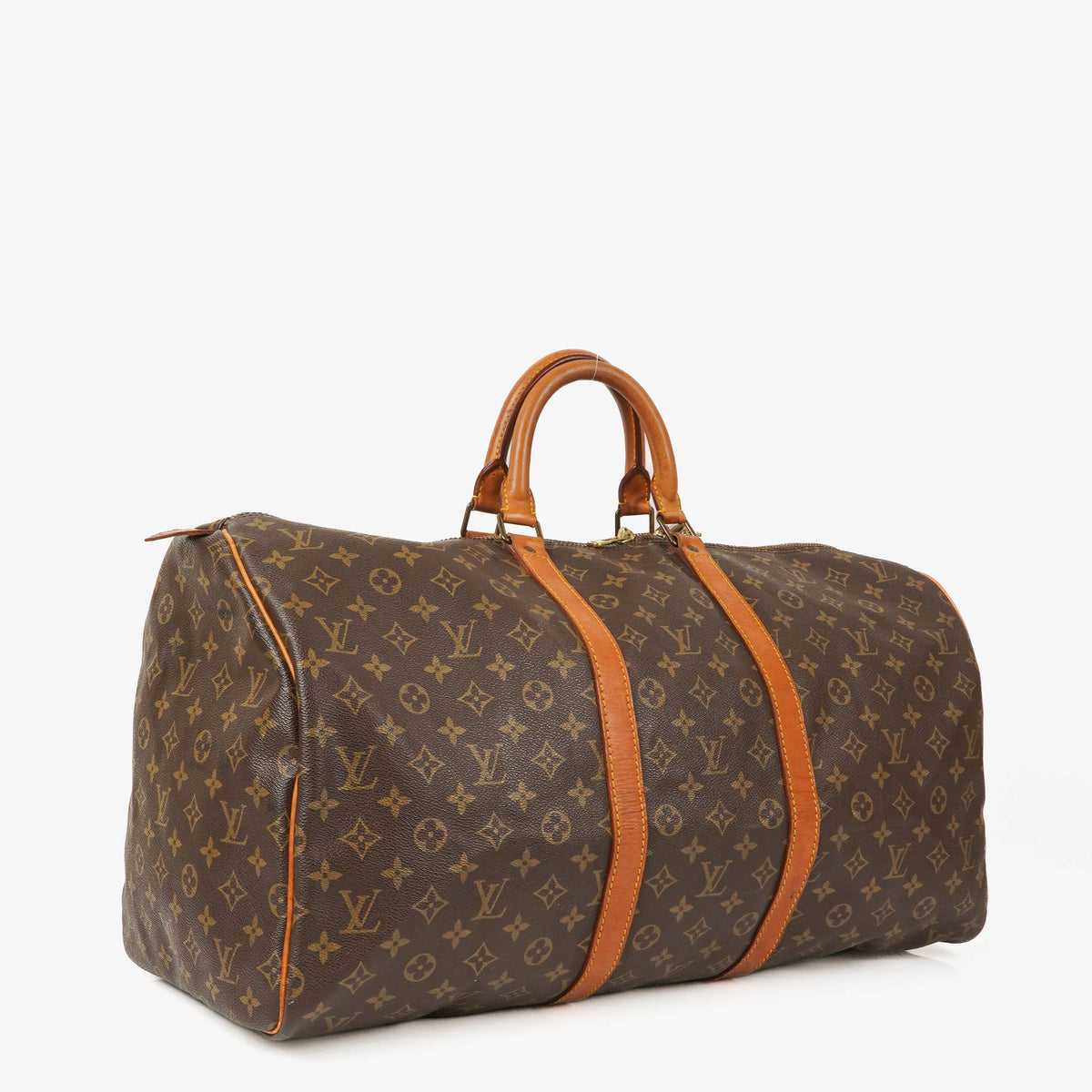 Louis Vuitton Keepall 55 Monogram Canvas Travel Bag