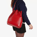 Louis Vuitton Noe GM Red EPI Leather Shoulder Bag