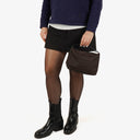 Fendi FF Zucchino Brown Pouch