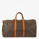 Louis Vuitton Keepall 55 Monogram Canvas Travel Bag