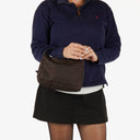 Fendi FF Zucchino Brown Pouch