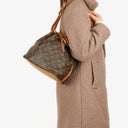 Louis Vuitton Petit Noe Malletier Monogram Canvas Shoulder Bag